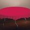 Hoffmaster 82" Red Plastic Octy-Round Tablecloths, PK12 112011 - alternate 1